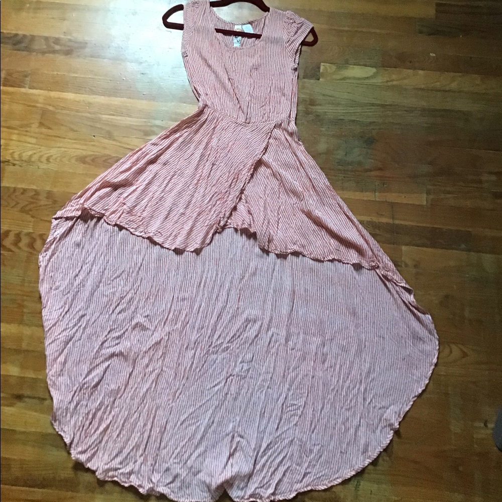 Asymmetrical flowy dress